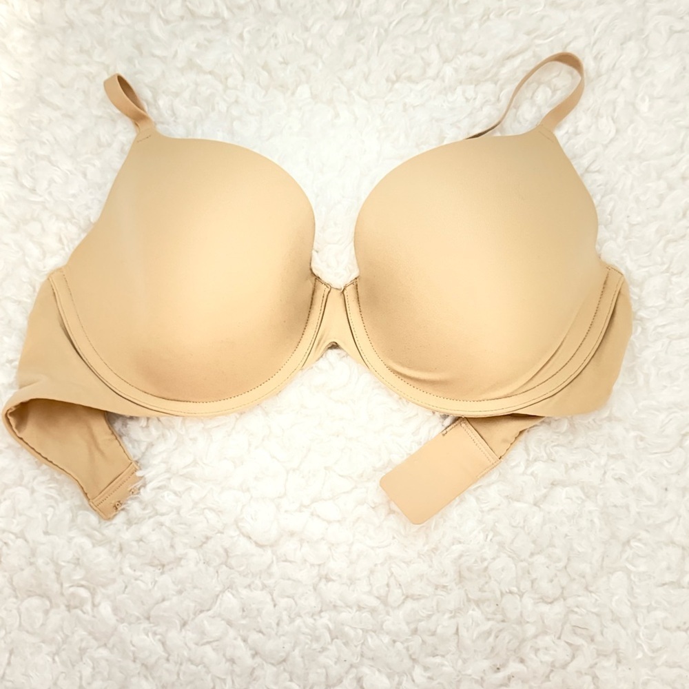 NWOT SKIMS Fits Everybody Demi Push- Up Bra Clay Size 32DD